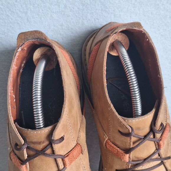Xero Shoes Coalton Chukka Sneakers Men’s 7 EU 40 Brown Tan Leather Minimalist main image 12